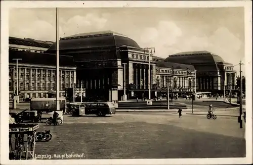 Ak Leipzig in Sachsen, Hauptbahnhof