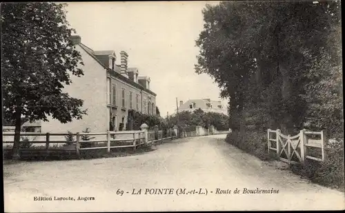 Ak La Pointe Maine et Loire, Route de Bouchemaine