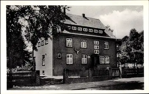 Ak Soltau Lüneburger Heide Niedersachsen, Jugendherberge