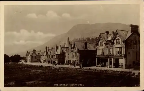 Ak Aberfoyle Perthshire Schottland, The Street