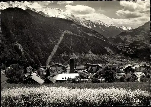 Ak Saint Gervais les Bains Haute Savoie, Plateau d'Assy, Teilansicht