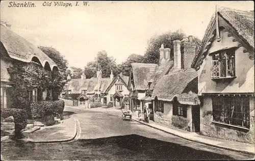 Ak Shanklin Isle of Wight South East England, Old Village