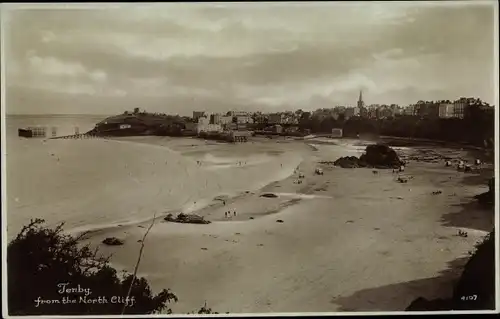 Ak Tenby Wales, From the North Cliff