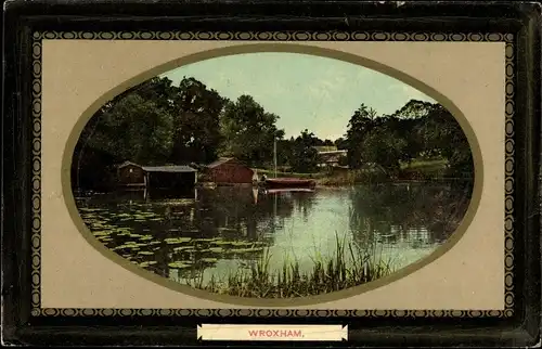 Passepartout Ak Wroxham Norfolk England, partial view