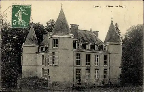 Ak Chenu Sarthe, Chateau du Paty