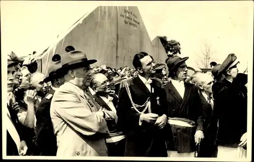 Foto Ak Dorsten in Westfalen, Schützenfest, Männer, Frauen, Zuschauer