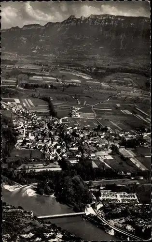 Ak Yenne Savoie, Vue generale aerienne