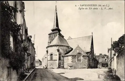 Ak Savennières Maine et Loire, Eglise du XI siecle