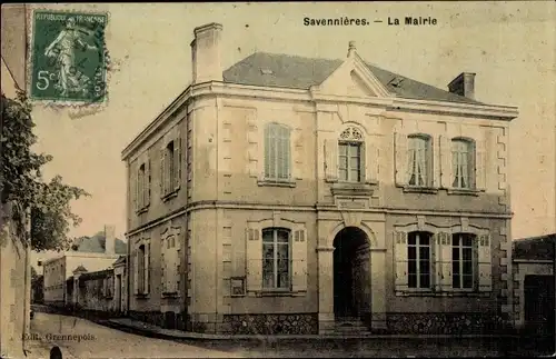 Ak Savennières Maine et Loire, La Mairie