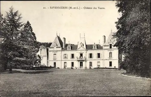 Ak Savennières Maine et Loire, Chateau des Veaux