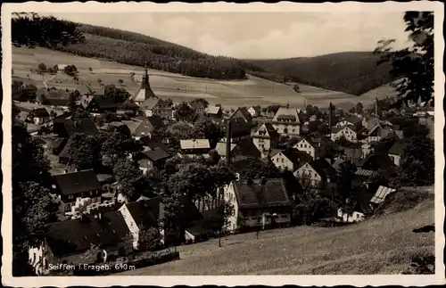 Ak Seiffen im Erzgebirge, Gesamtansicht