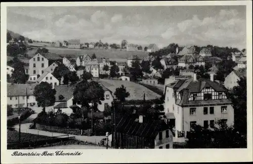 Ak Bärenstein Erzgebirge, Teilansicht