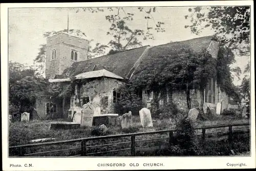 Ak Chingford London Borough of Waltham Forest, Old Church