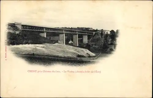 Ak Chenu Sarthe, Le Viaduc