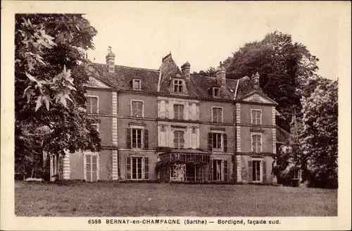 Ak Bernay en Champagne Sarthe, Bordigne