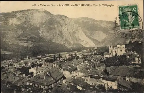 Ak Saint Michel de Maurienne Savoie, Vallee de l'Arc, Fort du Telegraphe