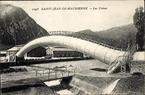 Ak Saint Jean de Maurienne Savoie, Les Usines