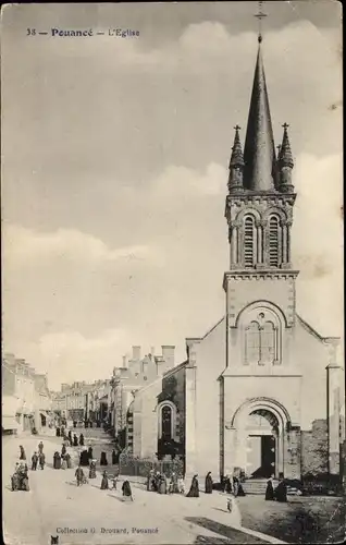 Ak Pouancé Maine et Loire, L'Eglise