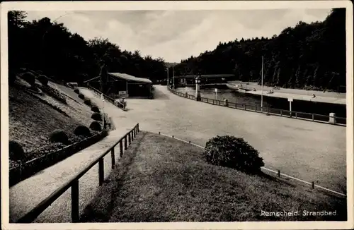 Ak Remscheid im Bergischen Land, Strandbad