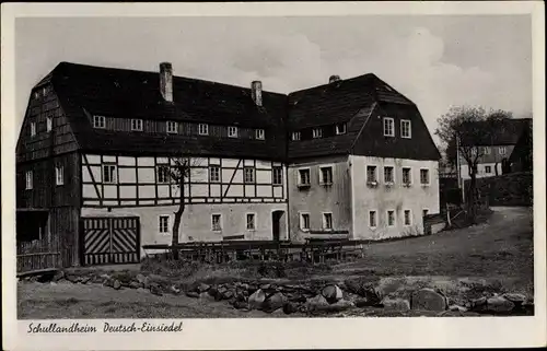 Ak Deutscheinsiedel Deutschneudorf im Erzgebirge, Schullandheim