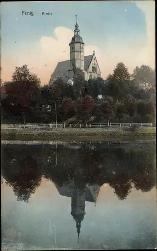 Ak Penig in Sachsen, Kirche