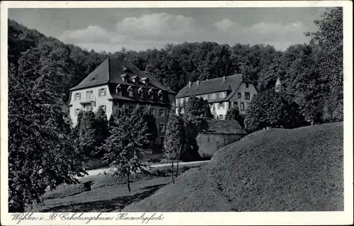 Ak Wyhlen am Rhein, Erholungsheim Himmelspforte, Außenansicht