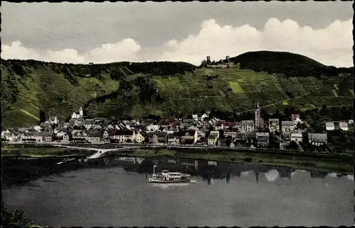 Ak Alken an der Mosel, Blick auf den Ort