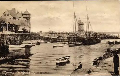 Ak Lynmouth Devon, Harbour