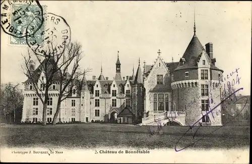 Ak Bonnétable Sarthe, Le Chateau