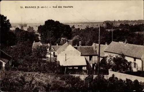 Ak Marines Val d’Oise, Vue des Hautiers