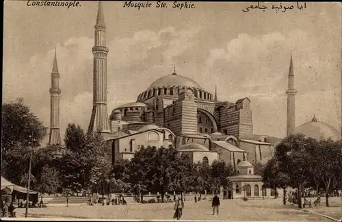 Ak Konstantinopel Istanbul Türkei, Mosquee Ste.Sophie