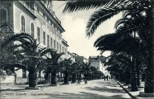 Ak Sestri Levante Liguria, Viale della Rimembranza