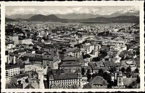 Ak Ljubljana Laibach Slowenien, Panorama