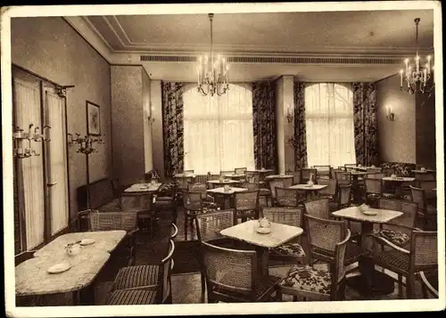 Ak Braunschweig in Niedersachsen, Gasthaus Börner, am Bohlweg, Teilansicht Tageskaffee