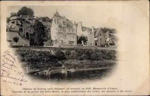 Ak Souzay Champigny Maine et Loire, Le Chateau