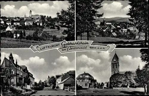 Ak Gebhardshain Westerwald, Panorama