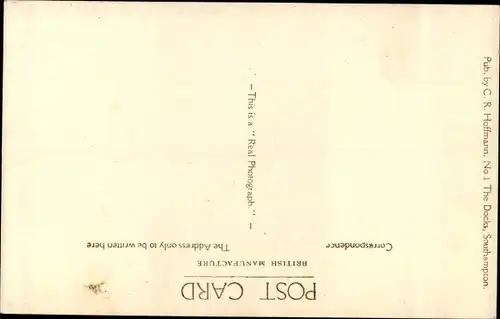 Ak Southampton South East England, Bargate, North side