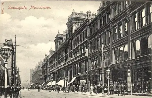 Ak Manchester England, Deansgate