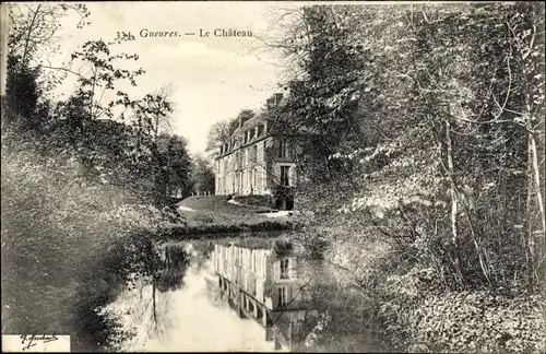 Ak Gueures Seine Maritime, Le Chateau