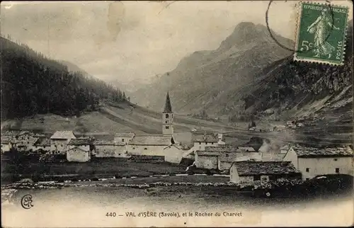 Ak Val d'Isere Savoie, Le Rocher du Charvet