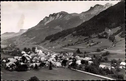 Ak Lullin Haute Savoie, Vue générale et le Mont Billiat