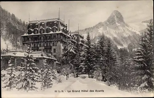 Ak Les Avants Montreux Kanton Waadt, Grand Hotel des Avants