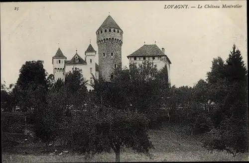 Ak Lovagny Haute Savoie, Le Chateau Montrotier