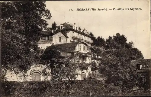 Ak Mornex Haute Savoie, Pavillon des Glycines