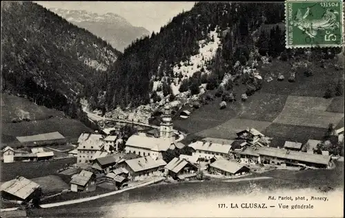 Ak La Clusaz Haute Savoie, Vue générale