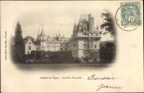 Ak Vigny Val d’Oise, Le Chateau