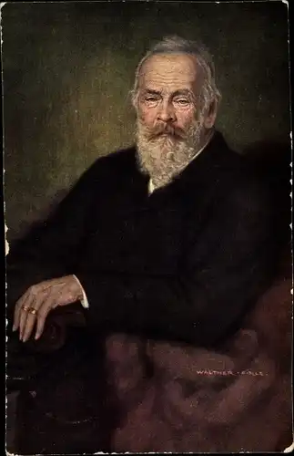 Künstler Ak Firle, Walther, Prinzregent Luitpold von Bayern, Portrait