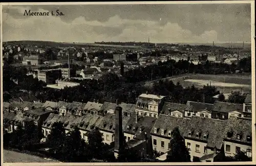 Ak Meerane in Sachsen, Panorama