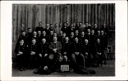 Foto Ak Rohrbach in Oberbayern, Gruppenbild Freiwillige Feuerwehr 1939