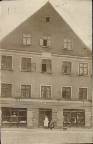 Foto Ak Bleich und Pfärrle Augsburg in Schwaben, Metzgerei, Brüchenstraße 11